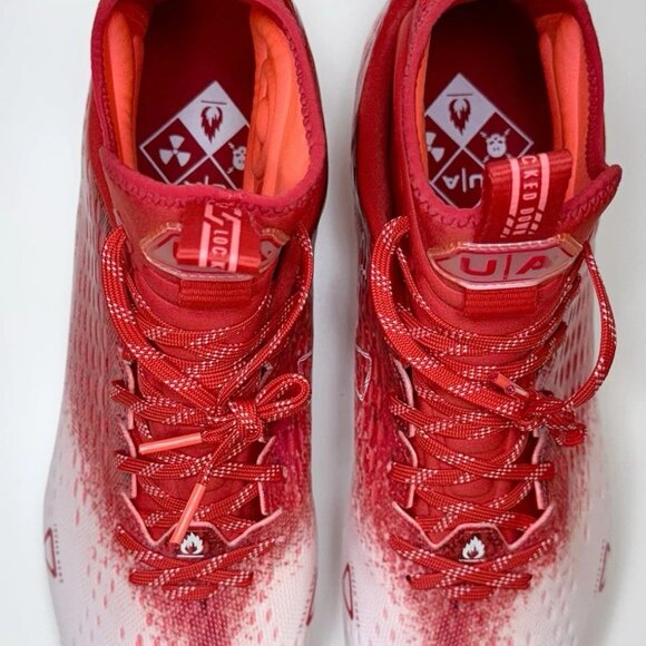 NWOB Under Armour Spotlight Lux MC 2.0 Football Shoes- 3025082 Men\'s Sz 13 main image 6